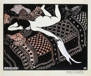 La Pereza, 1896 de Felix Edouard Vallotton